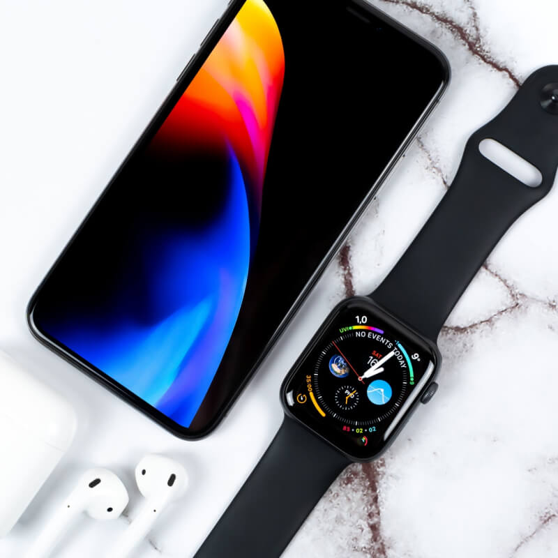 Montre connectée avec écran tactile lumineux, jusqu'à 6 jours d'autonomie, violet orchidée – Image 3